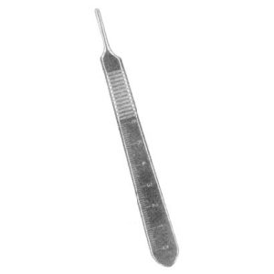 Surgical Blade Handle 3 with Matric Measuring
