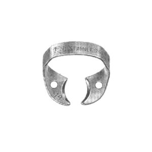Molar Clamps with Dam-Engaging Projections (Winged