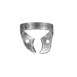 Molar Clamps with Dam-Engaging Projections (Winged
