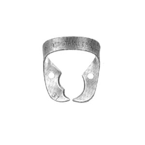 Molar Clamps with Dam-Engaging Projections (Winged