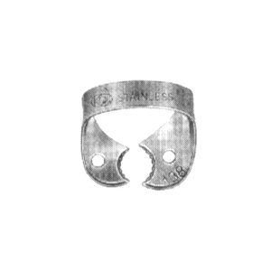 Molar Clamps with Dam-Engaging Projections (Winged