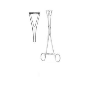 Duval Organ Grasing Forceps BJ 23cm/9"