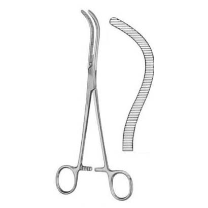 Guyon Kidney Pedicle Clamp Forceps BJ 24cm/9 1/2"