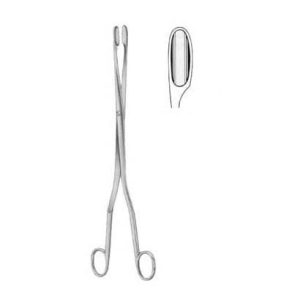 Winter Placenta Ovum Forceps SJ Curved 28cm/11"
