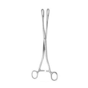 Sanger Placenta Ovum Forceps SJ Curved 27cm/10 1/2