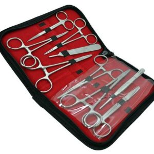 Dressing and suturing kit
